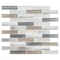 Andova Tiles ANDOVA TILES Mergo 1" x 3" Beveled Marble Brick Joint Mosaic Tile ANDMER485 - alternate 7